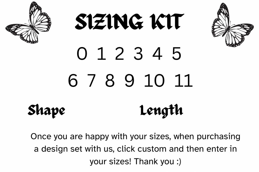 Sizing kit